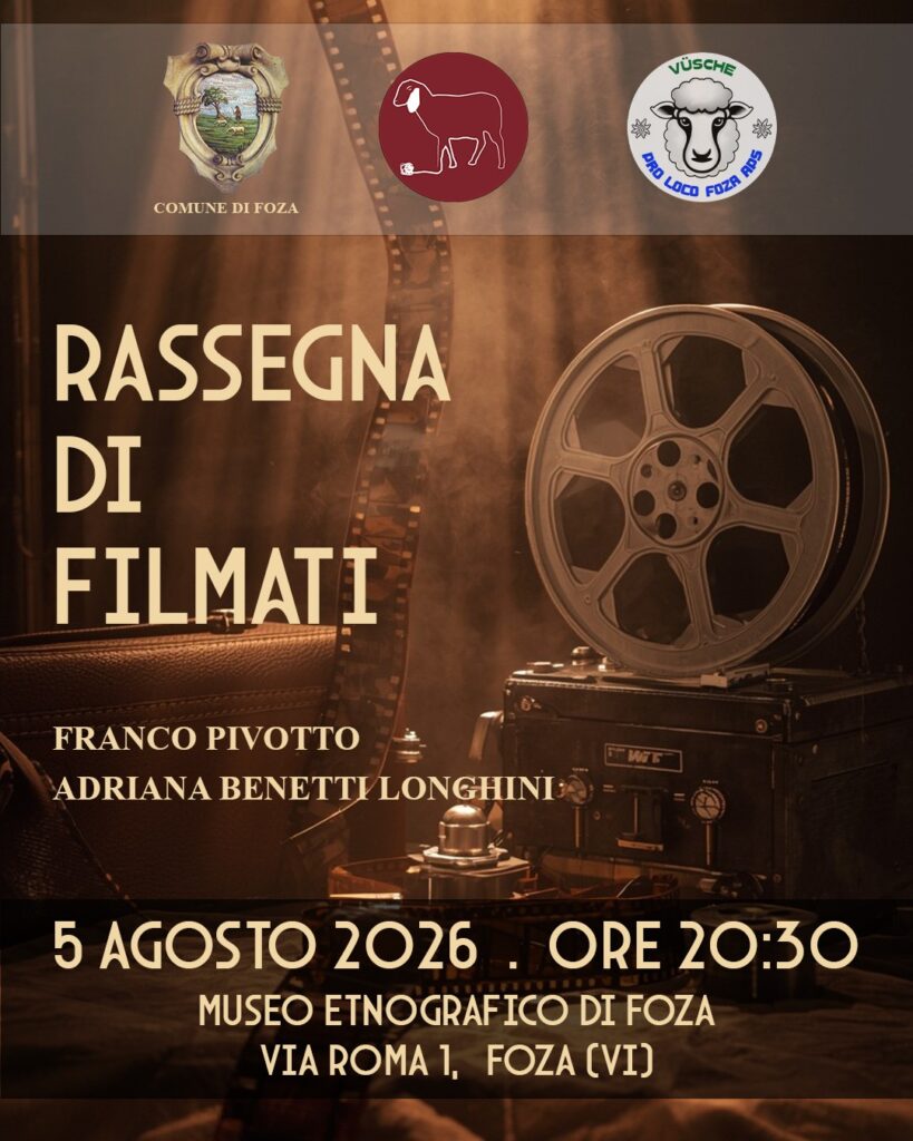 Locandina Rassegna di filmati