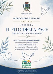 Locandina "Il filo della pace"